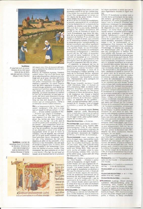LAMINA LAROUSSE 70505: Feudalismo