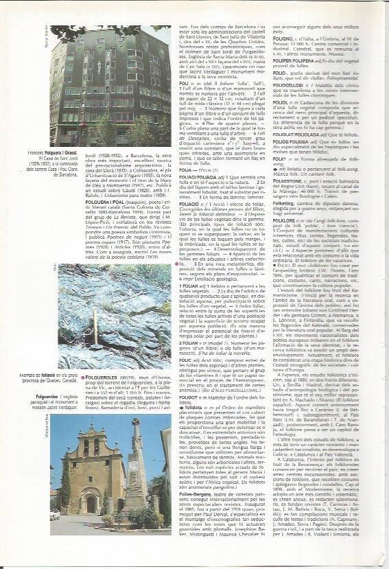 LAMINA LAROUSSE 70493: Casal de Sant Jordi en Barcelona