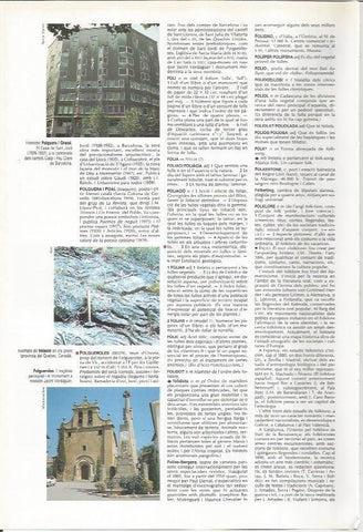 LAMINA LAROUSSE 70493: Casal de Sant Jordi en Barcelona