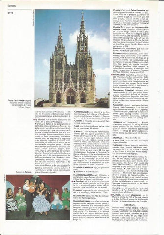 LAMINA LAROUSSE 70496: Iglesia de Notre Dame de l'Espine, Francia