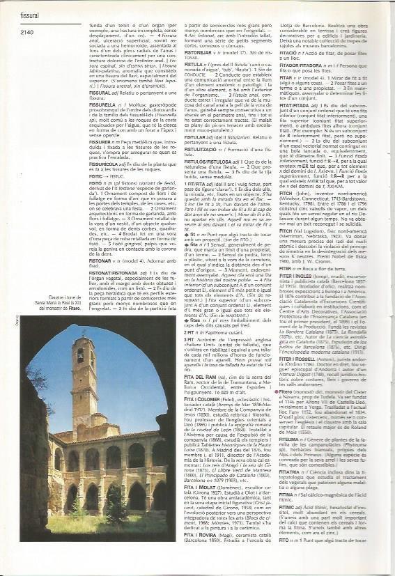 LAMINA LAROUSSE 70497: Monasterio de Fitero, Navarra