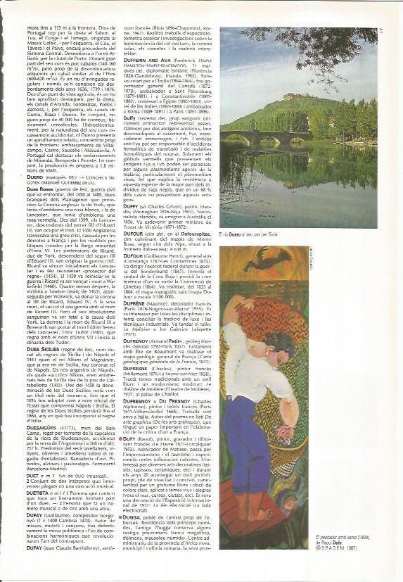 LAMINA LAROUSSE 70580: El rio Duero en su paso por Soria