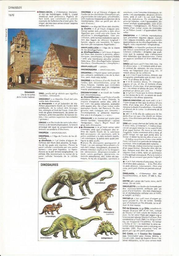 LAMINA LAROUSSE 70590: Muralla medieval de Dinkelsbuhl, Alemania