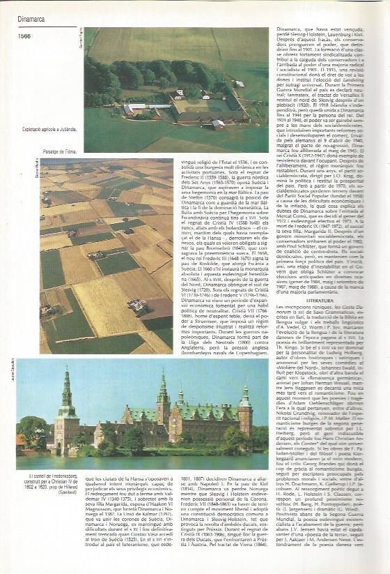 LAMINA LAROUSSE 70591: Castillo de Frederiksborg, Dinamarca
