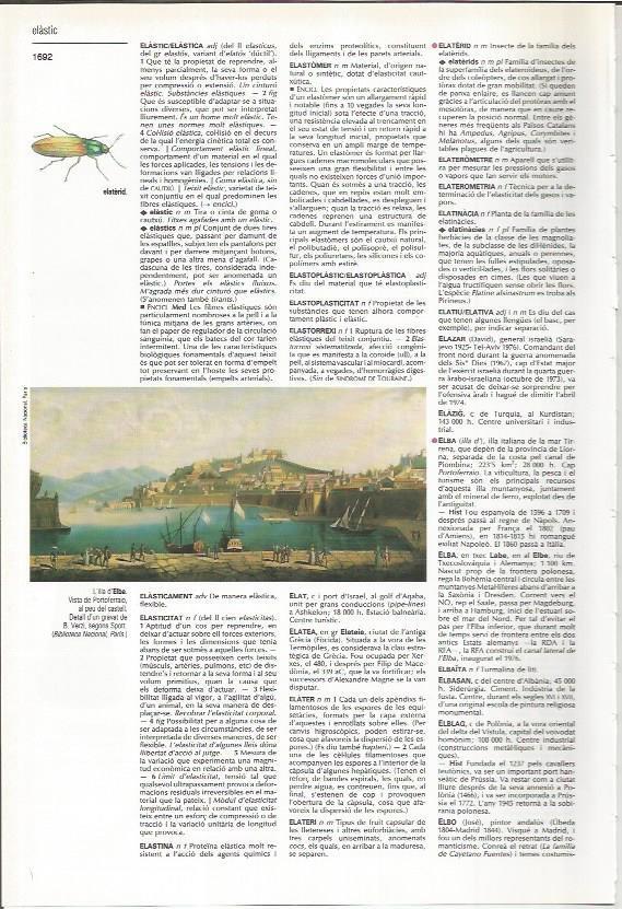 LAMINA LAROUSSE 70566: Isla de Elba