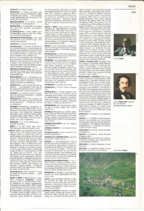 LAMINA LAROUSSE 70542: Vista de Espot, Lleida