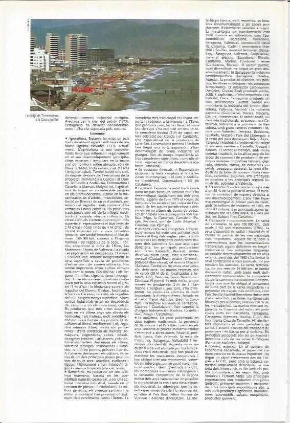 LAMINA LAROUSSE 70552: Playa de Torremolinos