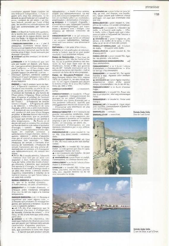 LAMINA LAROUSSE 70563: Paisajes de Emiratos Arabes Unidos