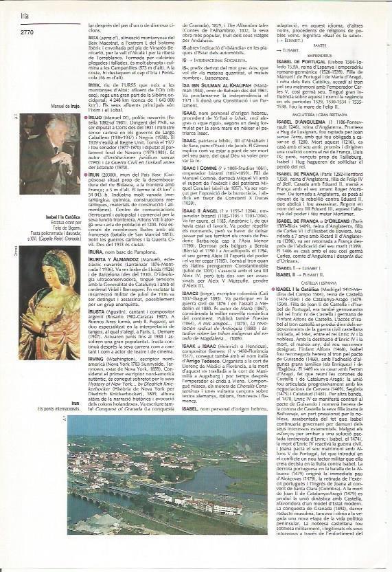 LAMINA LAROUSSE 70402: Puentes Internacionales de Irun