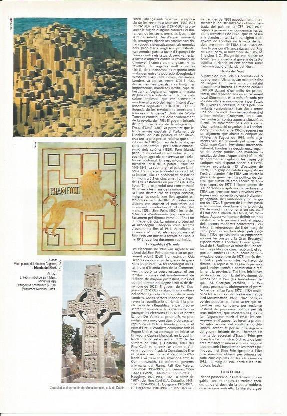 LAMINA LAROUSSE 70403: Gigantes de Irlanda del Norte