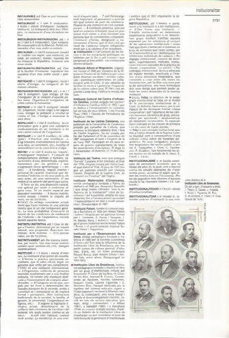 LAMINA LAROUSSE 70409: Junta directiva de la Institucion Libre de Enseñanza en 1878