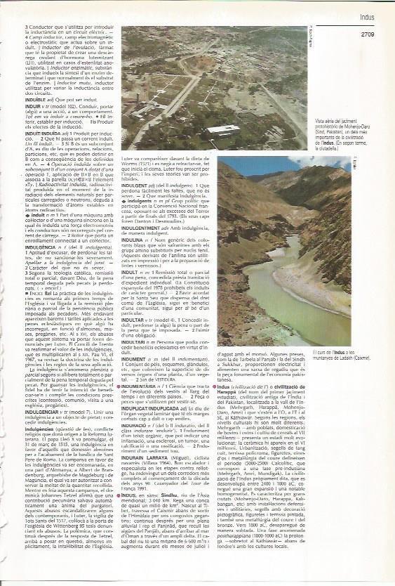 LAMINA LAROUSSE 70412: Vista del yacimiento de Mohenjo-Daro, Paquistan