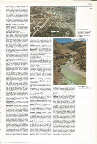 LAMINA LAROUSSE 70412: Vista del yacimiento de Mohenjo-Daro, Paquistan