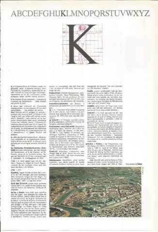 LAMINA LAROUSSE 70385: Vista general de Kabul, Afganistan