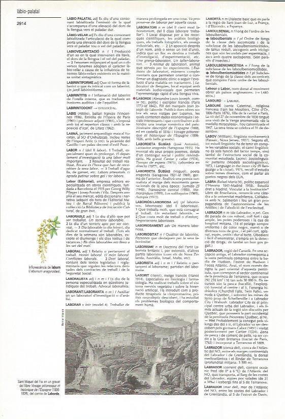LAMINA LAROUSSE 70383: Sant Miquel del Fai, grabado de Laborde