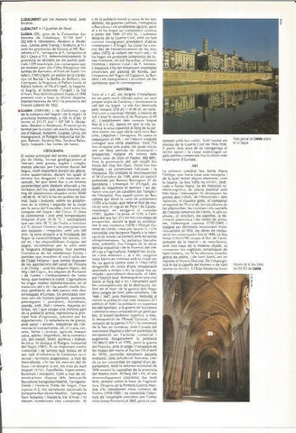 LAMINA LAROUSSE 70366: Vista parcial de Lleida