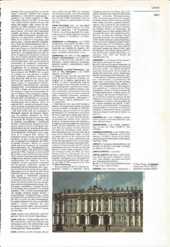 LAMINA LAROUSSE 70378: Palacio de Invierno en San Petersburgo, Rusia