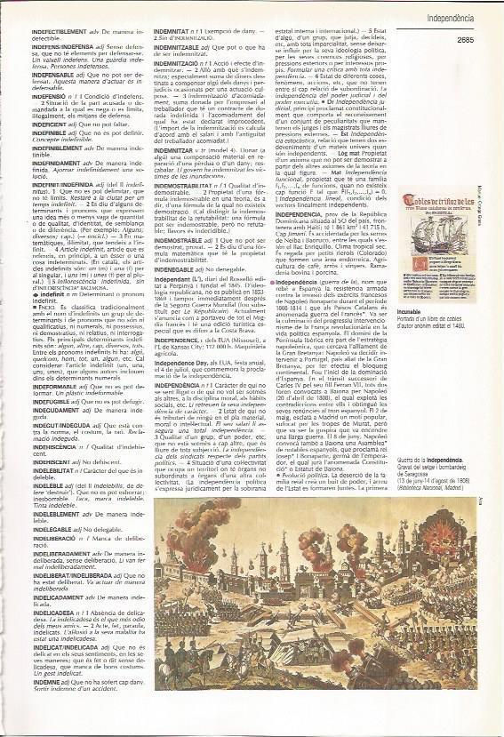 LAMINA LAROUSSE 70415: Guerra de la Independencia, grabado