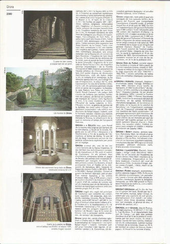 LAMINA LAROUSSE 70456: Vistas de Girona