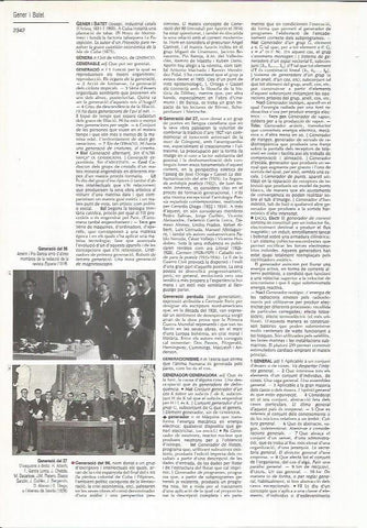 LAMINA LAROUSSE 70461: Generacion del 98 y del 27