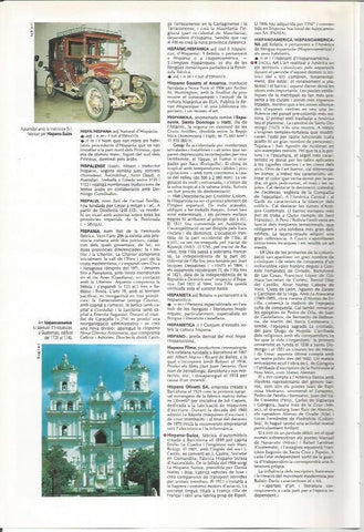 LAMINA LAROUSSE 70431: Automovil de Hispano Suiza