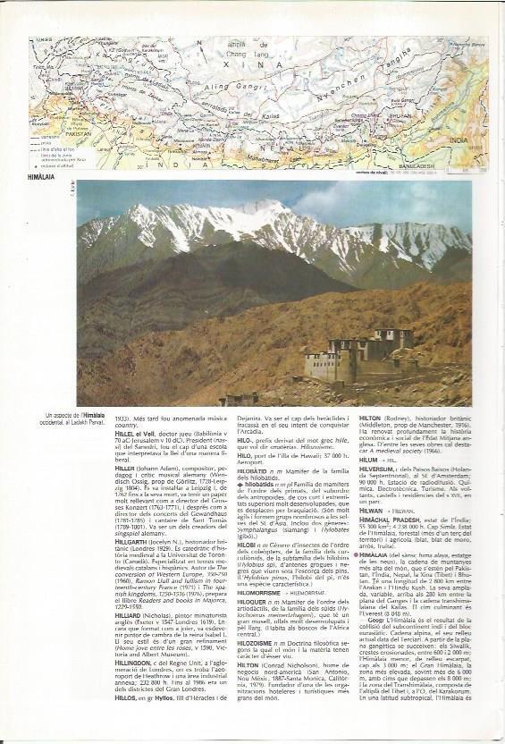 LAMINA LAROUSSE 70432: El Himalaya