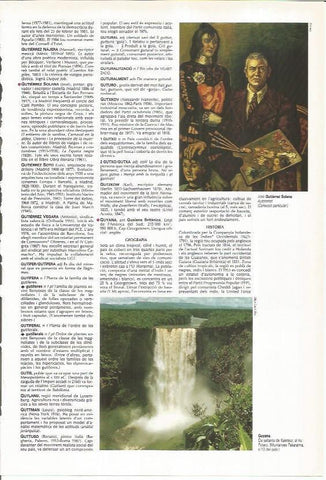 LAMINA LAROUSSE 70437: Autorretrato de Jose Gutierrez Solana