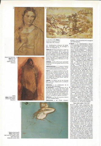 LAMINA LAROUSSE 70595: Retrato de una mujer joven, por Tiziano