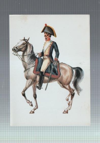 Estampa: Soldado del regimiento de caballeria del principe año 1808. España