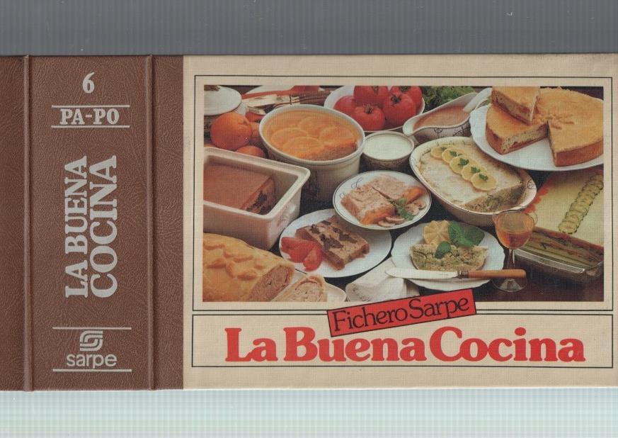 Fichero Sarpe: La buena cocina numero 6: PA-PO