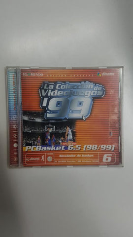 CD Juego PC: PC Basket 6.5 (98/99), edicion especial. La Coleccion de Videojuegos '99 num 06. Simulador de basket