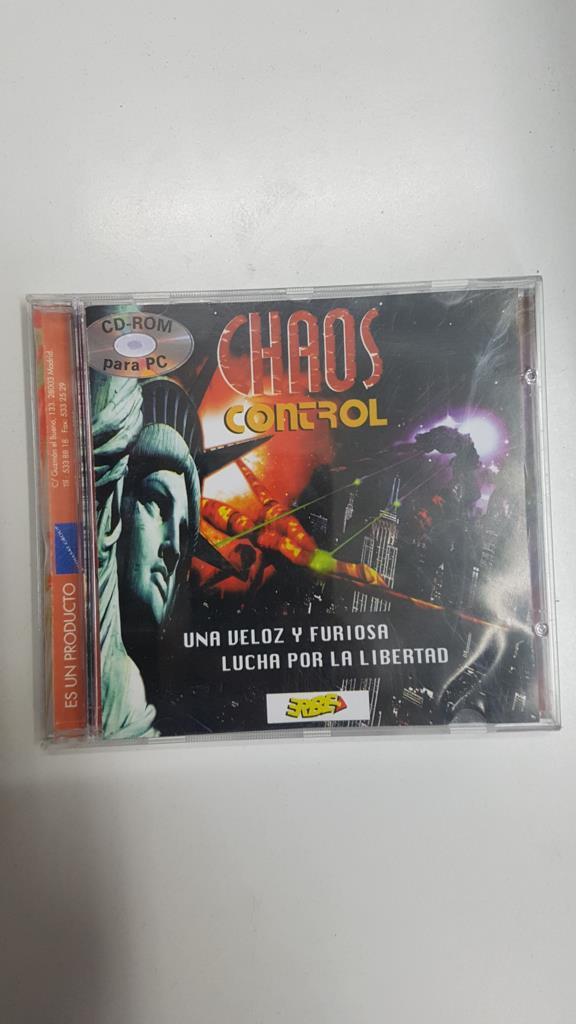CD Juego PC: Chaos Control. Una veloz y furiosa lucha por la libertad. Infogrames, Philips