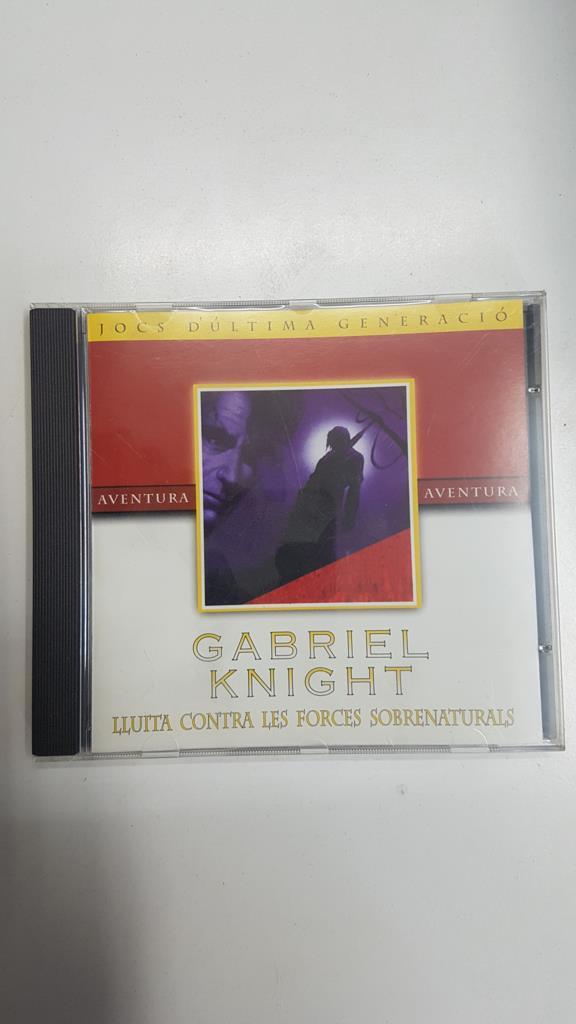 CD Juego PC: Gabriel Knight, lluita contra les forces sobrenaturals. Aventura grafica. Jocs d'ultima generacio