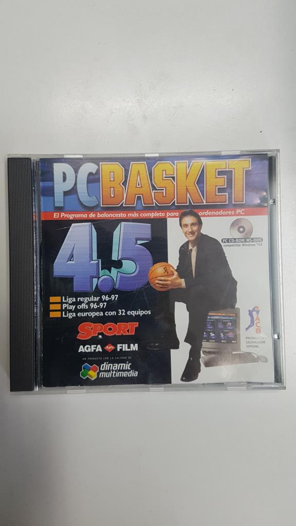 CD Juego PC: PC Basket 4.5, liga 96-97. El Programa de Super-Epi. Producto licenciado oficial ACB
