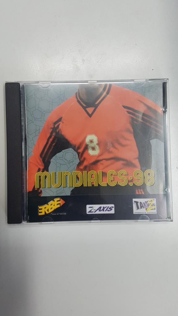 CD Juego PC: Mundiales:98. Simulacion de futbol en 3D. Take 2