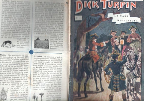 Folletin: Dick Turpin numero 15: La casa misteriosa
