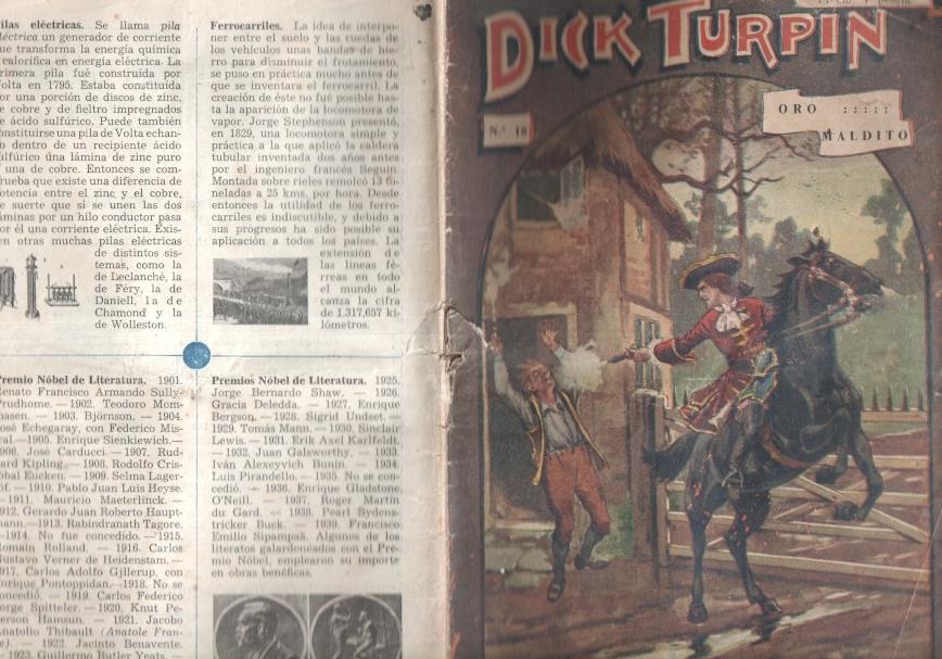 Folletin: Dick Turpin numero 18: Oro maldito