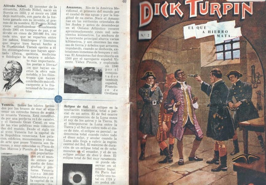 Folletin: Dick Turpin numero 02: El que a hierro mata...