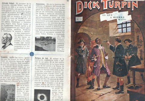 Folletin: Dick Turpin numero 02: El que a hierro mata...