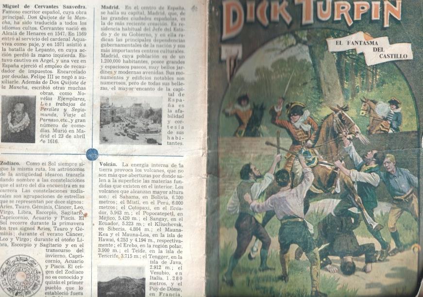 Folletin: Dick Turpin numero 01: El fantasma del castillo