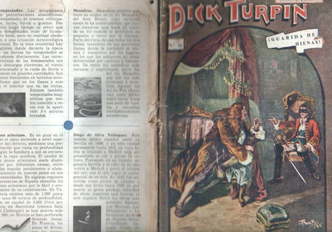Folletin: Dick Turpin numero 21: Guarida de hienas