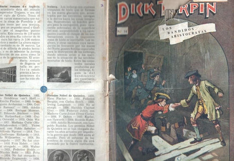 Folletin: Dick Turpin numero 24: Los bandidos aristocratas