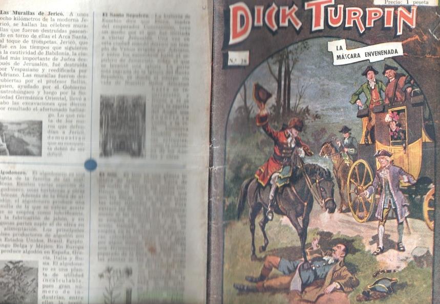 Folletin: Dick Turpin numero 28: La mascara envenenada