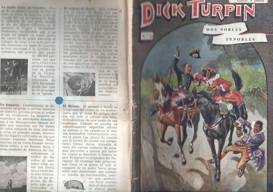 Folletin: Dick Turpin numero 32: Dos nobles innobles