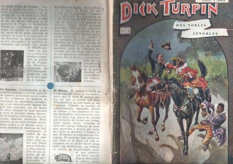 Folletin: Dick Turpin numero 32: Dos nobles innobles