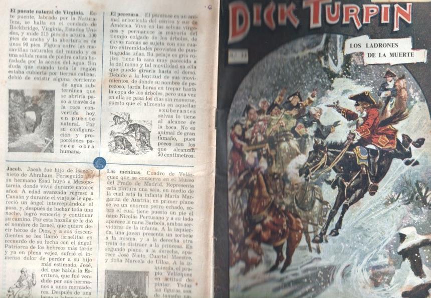 Folletin: Dick Turpin numero 33: Los ladrones de la muerte