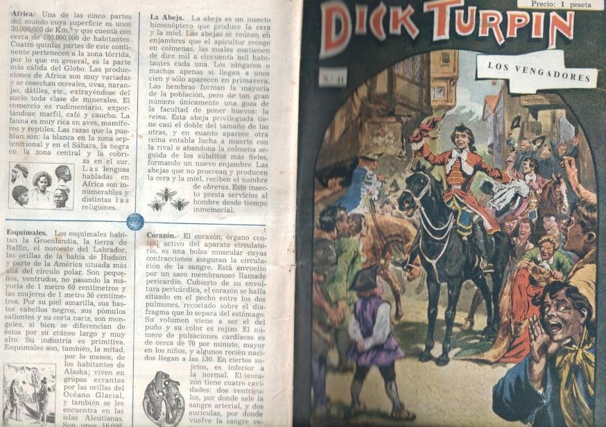 Folletin: Dick Turpin numero 41: Los vengadores