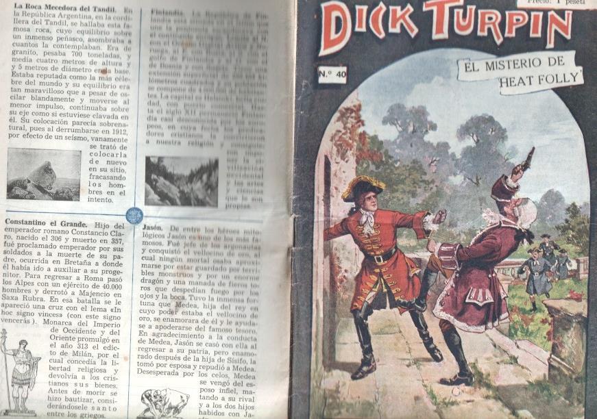 Folletin: Dick Turpin numero 40: El misterio de Heat Folly