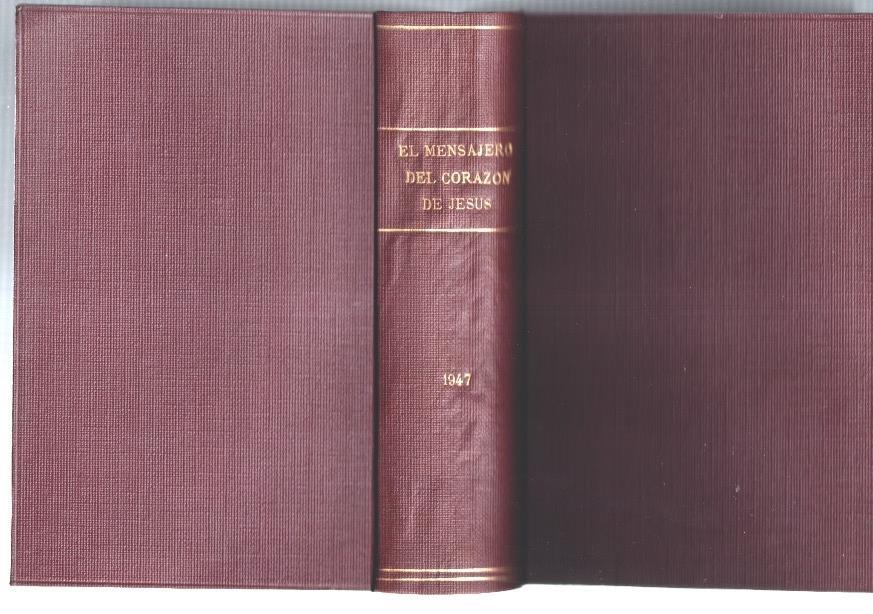El Mensajero del Corazon de Jesus año 1947 con los numeros 715 a 725