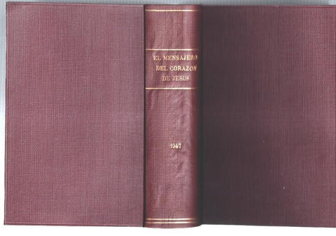 El Mensajero del Corazon de Jesus año 1947 con los numeros 715 a 725